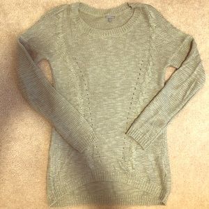 Gray sweater
